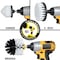 Drill Brush Power Scrubber By Useful Products 5 in W 5 in L Brush, White W-S-4CO-QC-DB - alternate 3